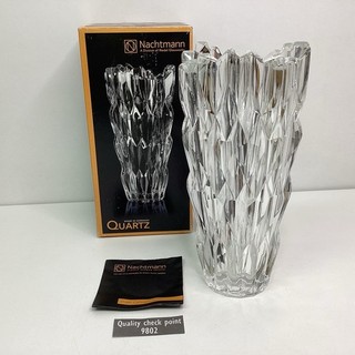 Nachtmann Quartz Crystal Vase 26cm Made in Germany w/ Box CV#660