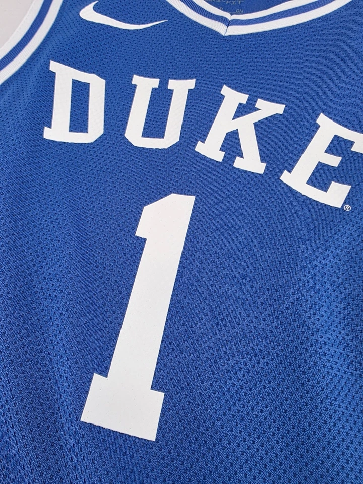 NUEVA Camiseta de Baloncesto Duke Blue Devils #1 Kyrie Irving Nike Dri-Fit Juvenil M Foto 4 de 4