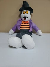 Vintage STUFFINS 1997 GHOST Halloween Hanging 24" Plush Decoration W/ Tags