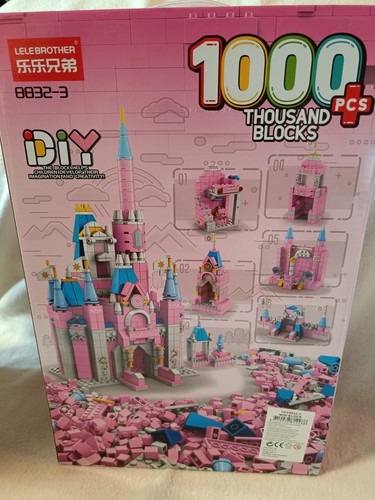 Lelebrother mega Bausteine Set 1000 Teile Schloss oder Baumhaus kompatibel - NEU - Bild 5 von 10