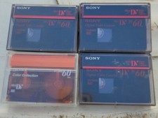Sony DVM60 90min LP Mini Video Tape LOT OF 4