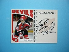 2004/05 IN THE GAME NHL FRANCHISES CARD A-JMA JOHN MACLEAN NM AUTO AUTOGRAPH ITG