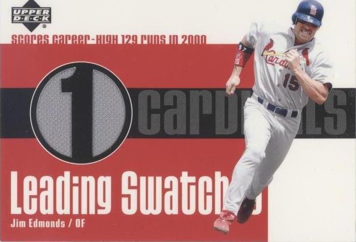 2003 Upper Deck - Jim Edmonds #LS-JE - 1 of 1