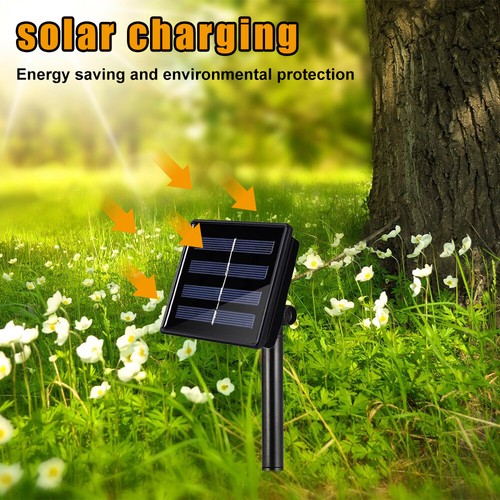 10 in 1 Solar Spot Light Outdoor LED Garden Yard Lawn Landscape Path Decor Lamp - Picture 4 of 9