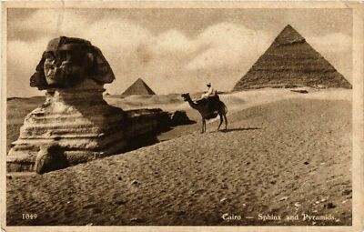 CPA Lehnert & Landrock 1049 Cairo - Sphinx and Pyramids EGYPT (917504)