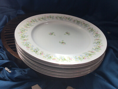 Haviland Germany Forever Spring China set  lot of 5 dinner plates 