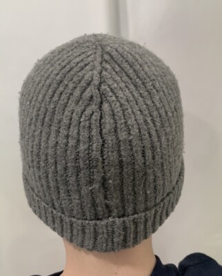 Coach Gray Youth Boys (4-7) Unisex Merino Wool Winter Ribbed  display picture 2