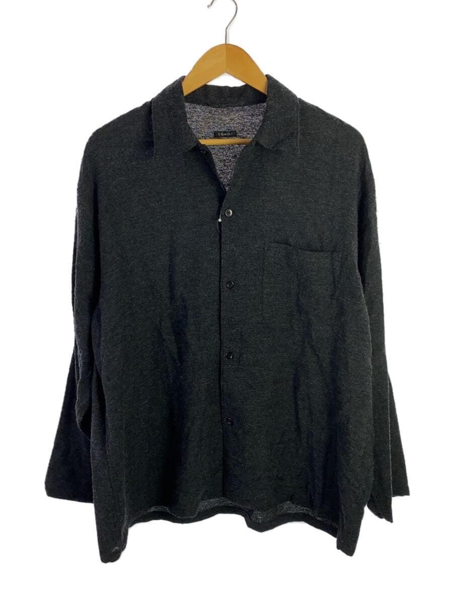 COMOLI others 23SS cashmere washi shirt jacket 2 Gray X01 COMOLI others 23SS cashmere washi shirt jacket 2 Gray X01