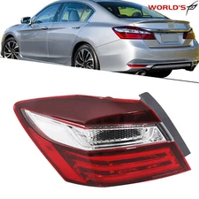 Tail Lights Assembly LED Fit For 2016 2017 16 17 Honda Accord Driver Left Side