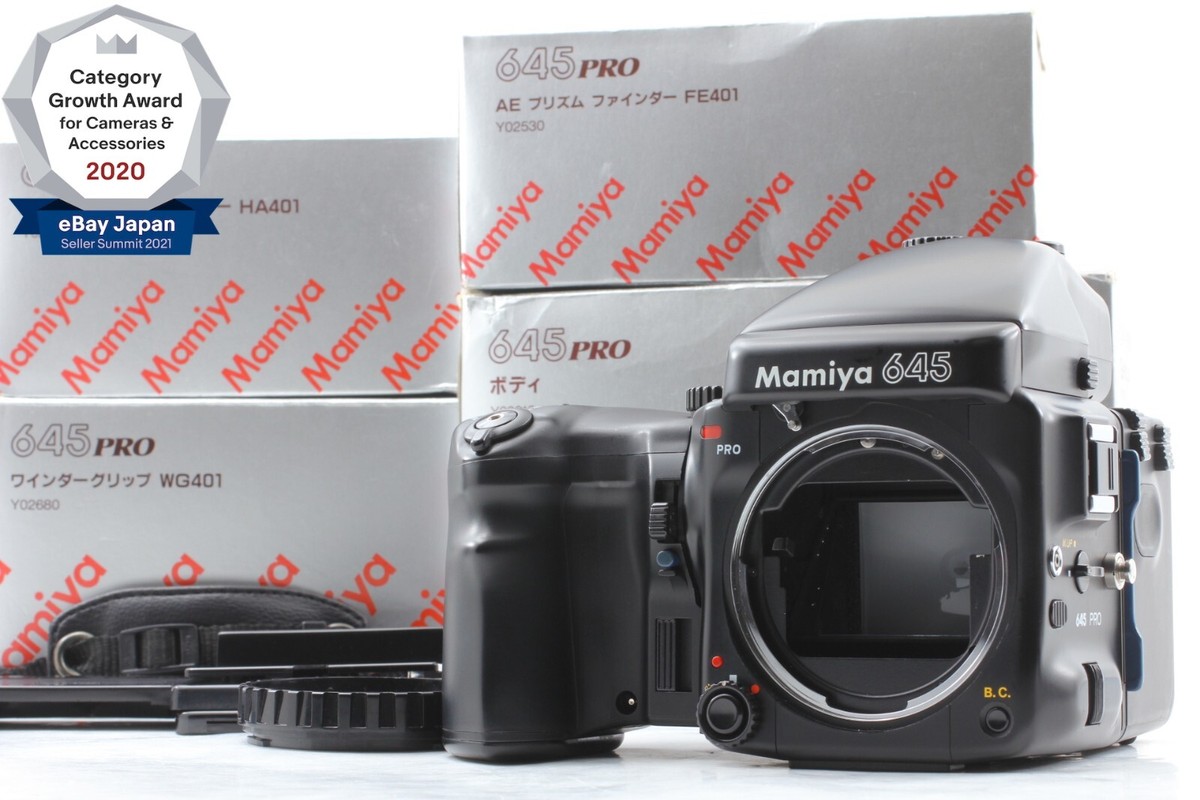 ＷＥＢ限定カラー有 [美品] Mamiya 645 PRO Body AE Prism Finder