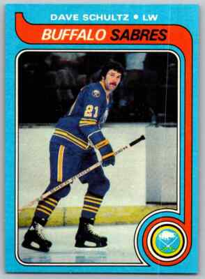 1979-80 Topps Dave Schultz Buffalo Sabres #134 Hockey | eBay