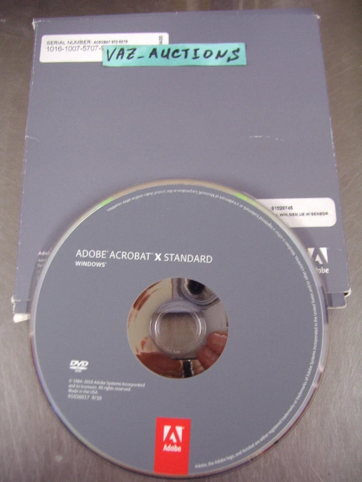 Adobe Acrobat X 10 Standard Full Retail for Windows =PERMANENT VERSION= - Image 2 of 3