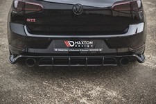 CUP Diffusor Ansatz für VW Golf 7 VII GTI TCR Sport Race Heck Stoßstange ABS C
