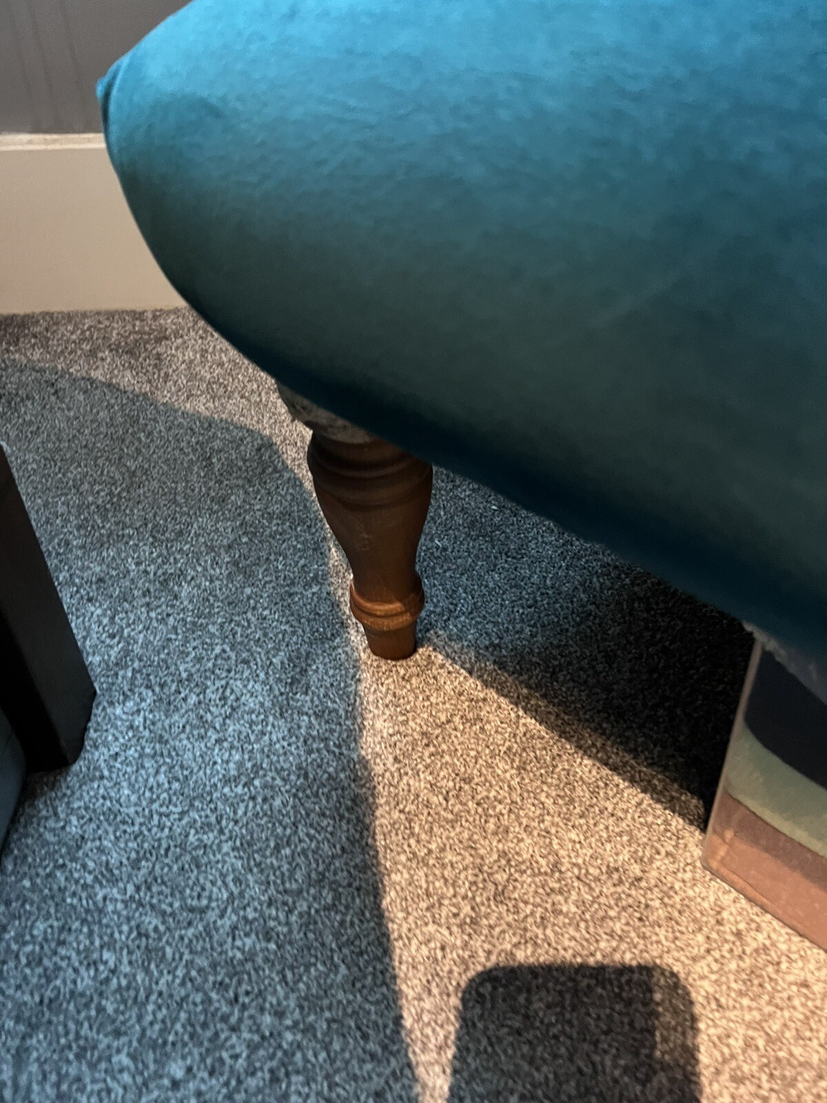 Green Velvet Armchair eBay