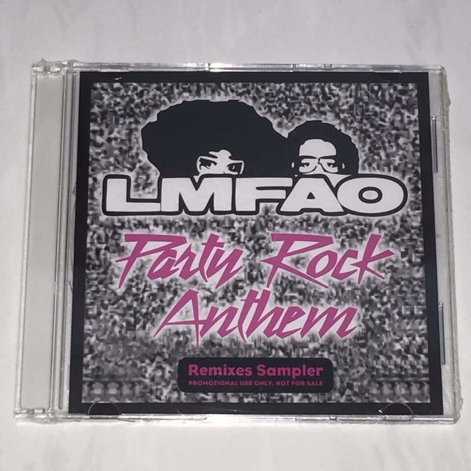 LMFAO 2011 Party Rock Anthem Remixes Sampler Taiwan 9 Track Promo