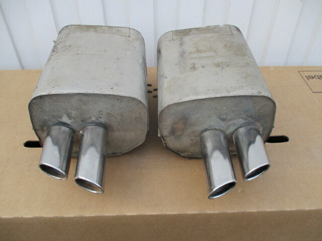 FERRARI 456 M GT GTA EXHAUST MUFFLER MUFFLERS 156348 156347