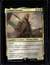 Colonel Autumn - 0098 - PIP - NM - MTG Magic the Gathering