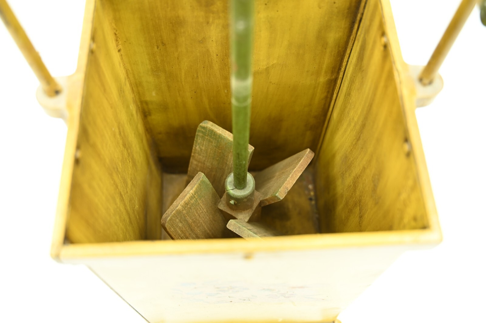 Antique Butter Churn 1907 The Dazey Churn Metal Tin Americana Farmhouse