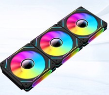 Used for 5v3 pin ARGB temperature control PWM cooling 12cm computer case fan