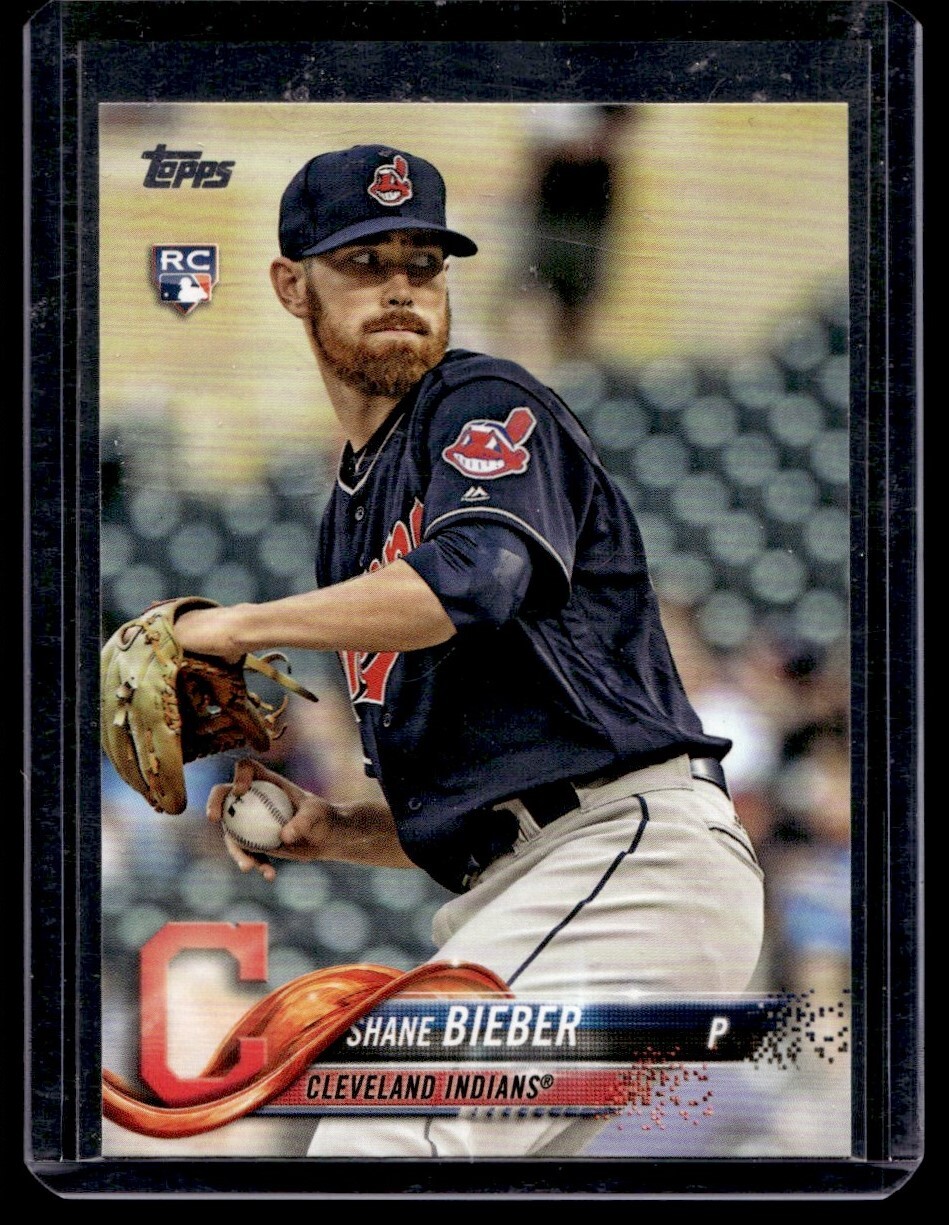 2018 Topps Update Shane Bieber Rookie #US198
