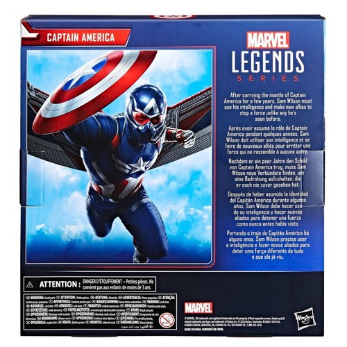 Captain America Brave New World 6" Marvel Legends Action Figure w/ Shield - New - Picture 2 of 9