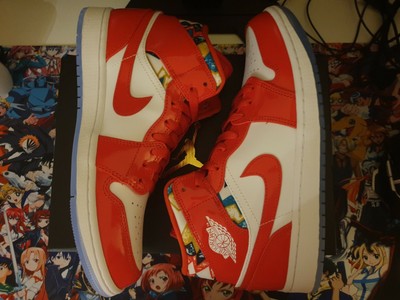 Air Jordan 1 Mid SE Chile Red/ White 