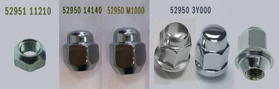 OEM Hyundai elantra /KIA forte Wheel lug nuts , 52950-14140, 5EA - Image 2 of 3