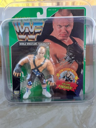 WWF Hasbro MOC Ludvig Borga S11 ***C8*** Rare Gree...