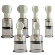 Vacuum Cupping LeLuv MAXTwist PAIR 4 Sizes Massage Therapy