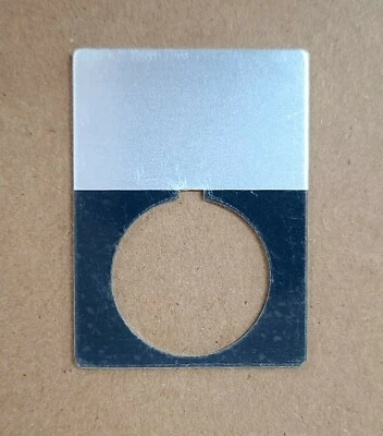 ALLEN BRADLEY 800T-X559JE TOP STOP LEGEND BLANK PLATE ~~ Cheap Bulk Shipping