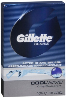 Gillette Series After Shave Splash Cool Wave 3.3oz