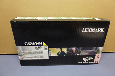 Genuine Lexmark -C5240YH Yellow High-Yield Toner - NEW SEALED