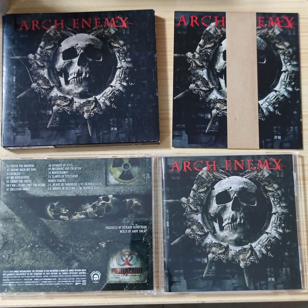 Arch Enemy –Doomsday Machine JAPAN CD(2005,TFCK-87388) +2