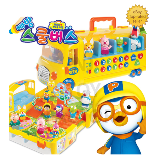 Pororo Melody School Bus Kids Bus Toy / Express - 第 1/5 張圖片