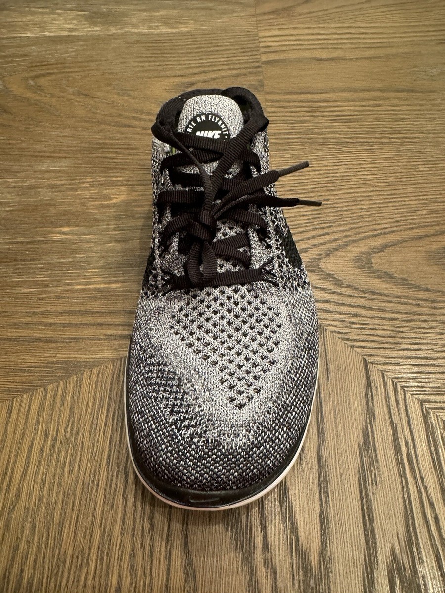 AMPUTEE LEFT ONLY Nike Free RN Flyknit 2018 Shoe 942839 101 Oreo