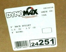Dynomax 24251 Race Mini Bullet Muffler Dynomax 24251 Race Mini Bullet Muffler
