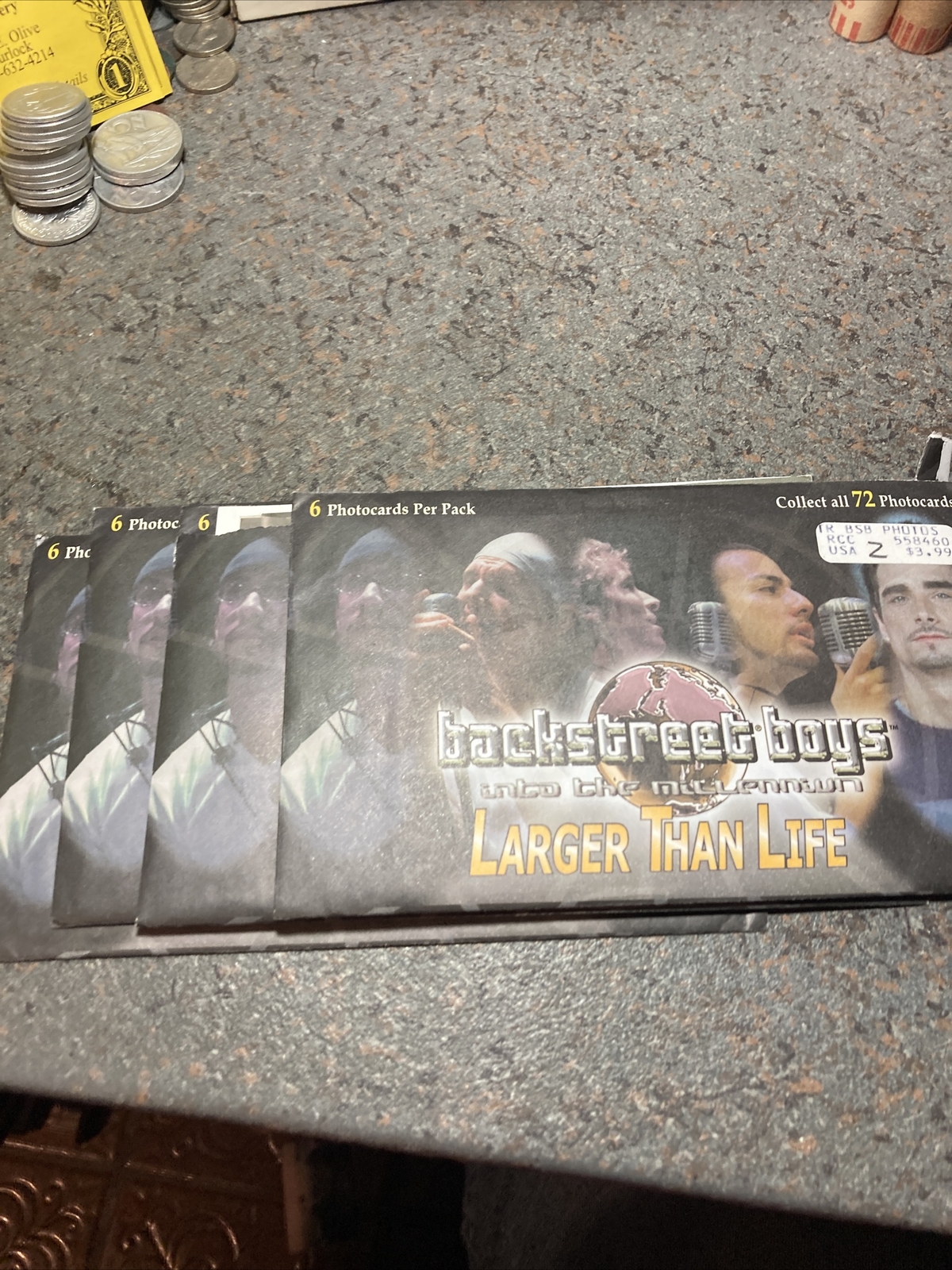 BACKSTREET BOYS Platinum Edition Panini Full Photocards Official Album box lot - Picture 17 of 17