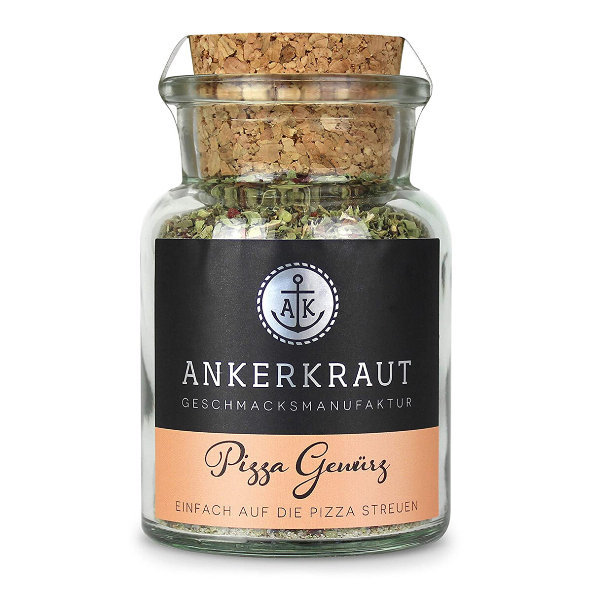 Ankerkraut Pizza Especias Comida Como En Italia En Tarro De Corcho 45g