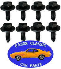 1967-72 Front Bucket Seat Chevy Gmc Truck Blazer Jimmy Black Finish 8pc Set 587