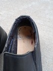 Black Leather Men's Size 7.5 Slip On Dress Shoes — photo 6