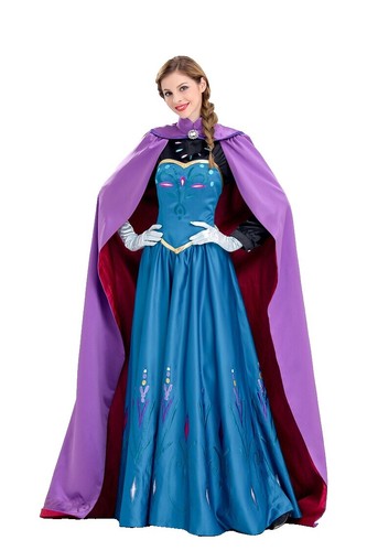 NWT Disney Store Frozen Sz 7/8 Anna Deluxe Green Costume Dress & Jewelry  Set | eBay