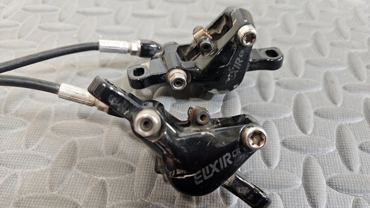 Avid Elixir CR SL Hydraulic Disc Brake Set with Rotors | eBay
