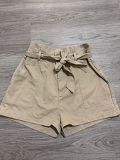 Steve Madden Women's Khaki Shorts With Belt Size S/M 068