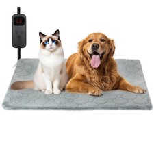 Cat Heating Pad, 6 Adjustable Temperature  5 Timer Options, 15.7'' x 27.5'' ...