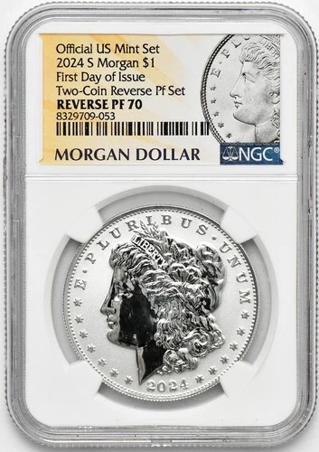 2024 Morgan Silver Dollar NGC Reverse PF70