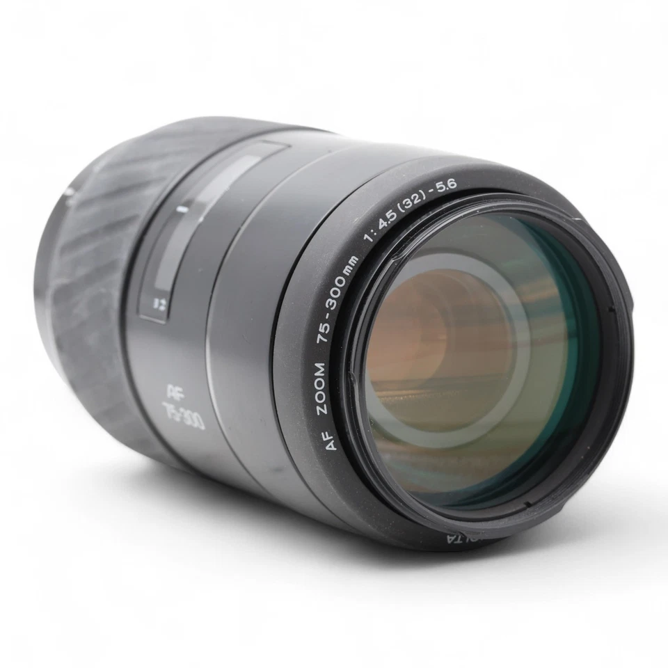 Lens Tele Minolta AF 75-300mm 1:4.5(32)-5.6 75-300 mm - Minolta AF / Sony A - Image 3 of 4