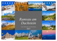 Ramsau Am Dachstein (Tischkalender 2027 DIN A5 Quer), Calvendo Monatskalender