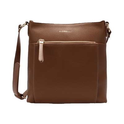 Fiorelli Ally Umhängetasche Damen, große Handtasche mit verstellbarem Körper Teak 