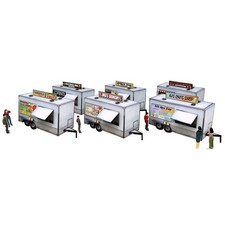 Innovative Hobby "Food Trucks" 1/32 Slot Car Scale Photo Building Kit