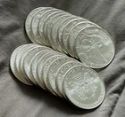2007 AMERICAN SILVER EAGLE -- 1 ROLL -- 20 Oz.  .999 SILVER -- BRILLIANT UNC.
